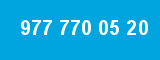 977 770 05 20 977 770 05 20